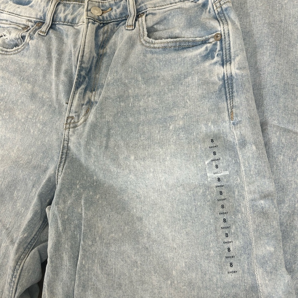 American Eagle Womens Jeans Super High Rise/Baggy Wide Leg size 8/29W NEW - Picture 5 of 7